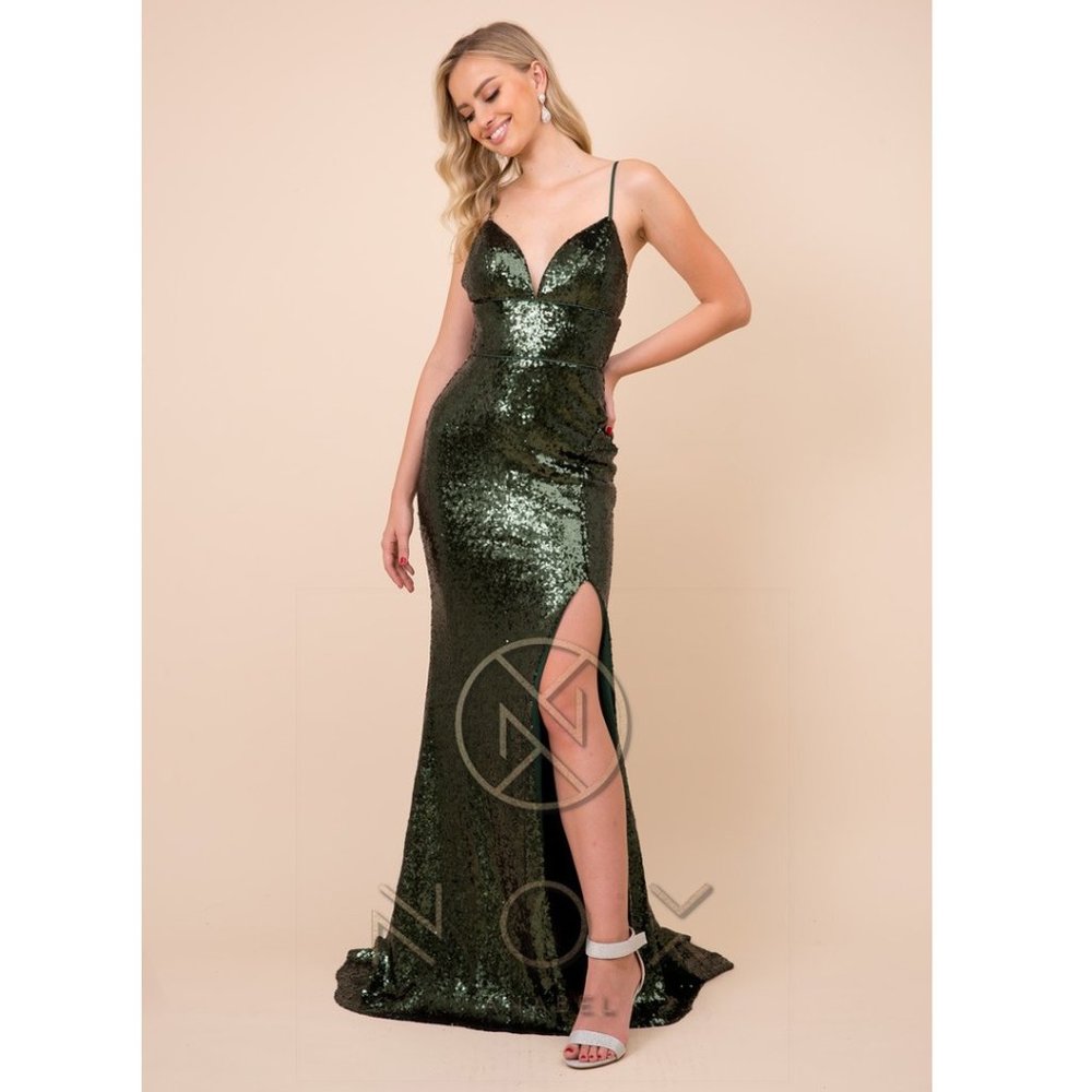 BEAUTIFUL DRESS-R350-GREEN